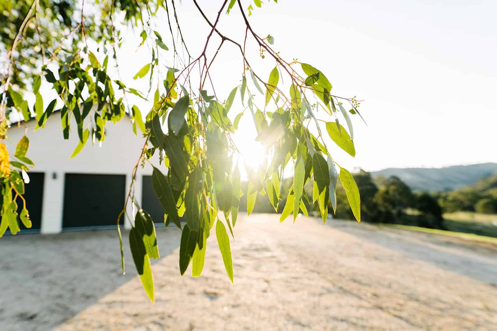 Magnificent scenic views from Murrindindi Executive Retreat